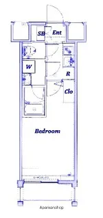 LE’A横濱西口弐番館【2階】の間取り