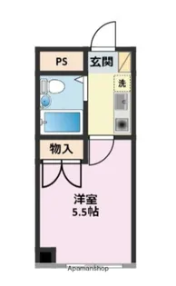 ソオワ下末吉ハイツ第1【2階】の間取り