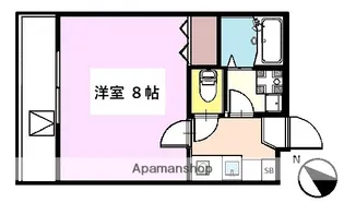 プランドール西横浜【5階】の間取り