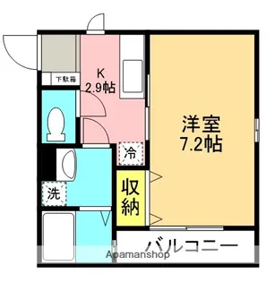プラチナレジデンス【1階】の間取り