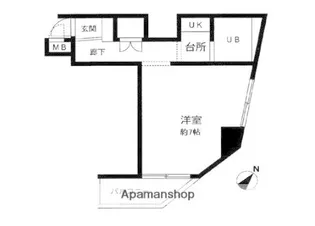 ベルメゾン森【3階】の間取り