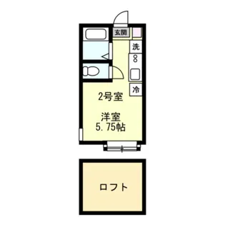 AXIACOURTKISHIYA【1階】の間取り