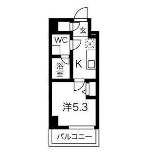 クラリッサ川崎ルーナ【6階】の間取り