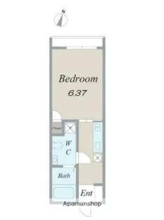 HILLSIDEKOHOKU【1階】の間取り