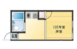 神奈川県横浜市保土ケ谷区瀬戸ケ谷町【アパート】の間取り