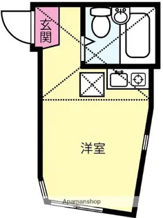 ユナイト江川マークトウェイン【2階】の間取り