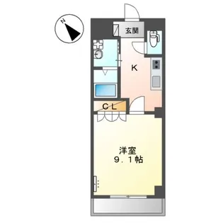 サニーヒルズ M【2階】の間取り