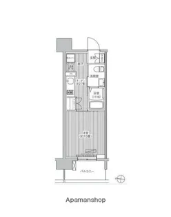セントラーレ新城【9階】の間取り