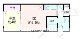 エムズ南雪谷【3階】の間取り