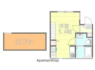 シーサイド金沢【1階】の間取り