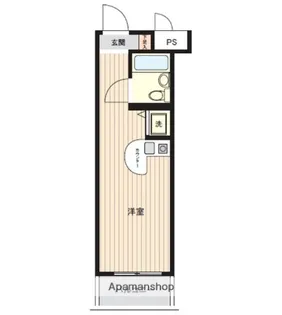 メゾンミール港南【2階】の間取り
