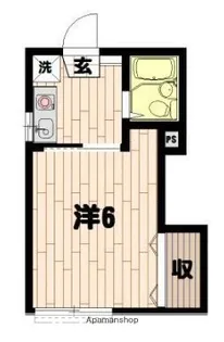 サンハイツ岡野【2階】の間取り