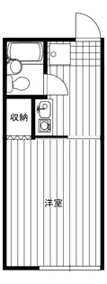 サンライズ茅ヶ崎【1階】の間取り
