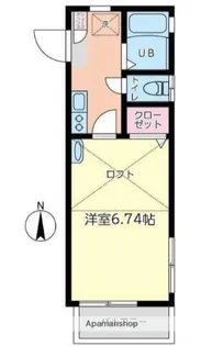 メゾンAYA【2階】の間取り