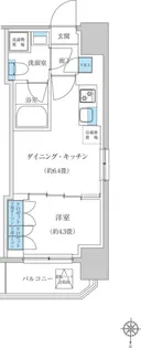 レジディア蒲田プレイス【7階】の間取り