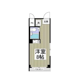 ファーストレディ壱番館【204号室】の間取り