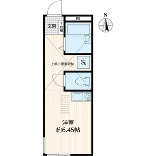 ジョリフルール東台【1階】の間取り