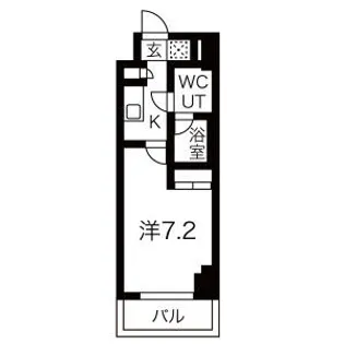 スパシエ東神奈川【6階】の間取り