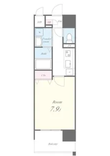 エ リヴィエール【10階】の間取り