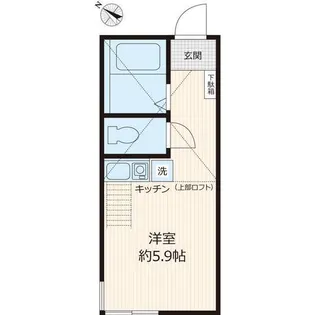 パークウェイ鶴見【2階】の間取り