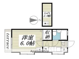 トライムパレス【101号室】の間取り