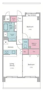 プロスペレウェステンベルク【2階】の間取り