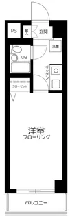 神奈川県横浜市鶴見区鶴見中央4丁目【マンション】の間取り