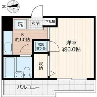メゾン・ド・ヴァルセ【4階】の間取り