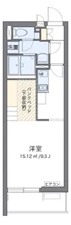 クレイノタウンコート【1階】の間取り