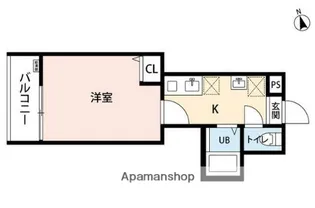 神奈川県横浜市金沢区大道1丁目【アパート】の間取り