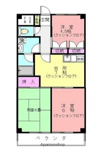 第3サンライズマンション【2階】の間取り