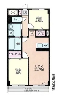 天正ビル【4階】の間取り