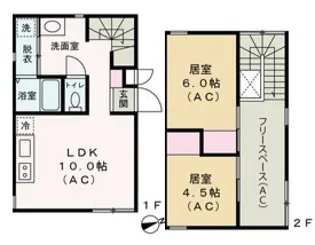 HAYASHI ACT.4【1階】の間取り