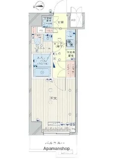 ルーブル川崎七番館【2階】の間取り