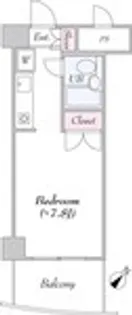 T’S ECO川崎【7階】の間取り