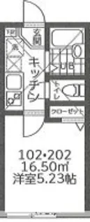 プラナス東久保Ⅱ【1階】の間取り