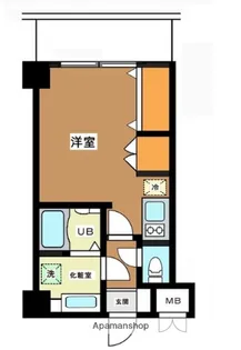 レスピール羽田【2階】の間取り
