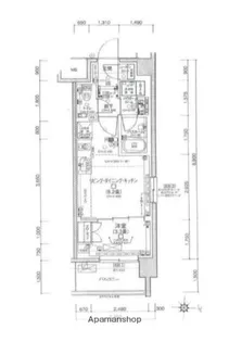 デュオステージ中山【6階】の間取り