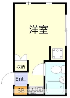 アーバンハイツ【1階】の間取り