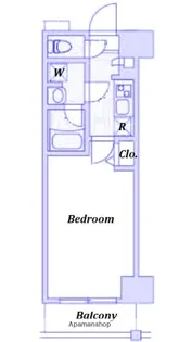 ガーラ新横浜グランドステージ【9階】の間取り