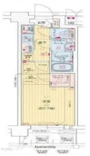 プレサンス横浜大通り公園【8階】の間取り