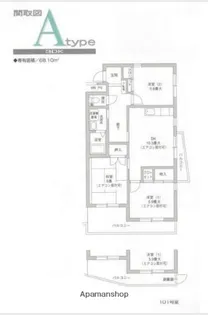 ヴァンベール本郷台【1階】の間取り