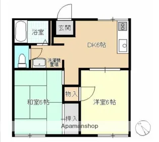 サングリーンたかすな【1階】の間取り