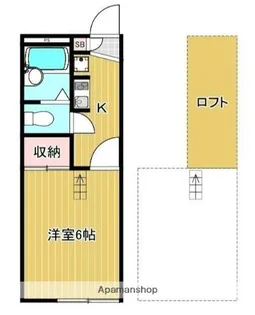 エトワール湘南とつか【1階】の間取り