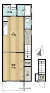 FLEUVE【2階】の間取り