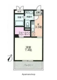 ラピス リーオ【2階】の間取り