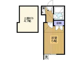 神奈川県横浜市戸塚区戸塚町【アパート】の間取り
