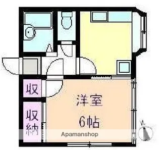 ハイツK本郷台B【1階】の間取り