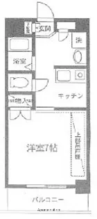ラポール鶴嶺【3階】の間取り