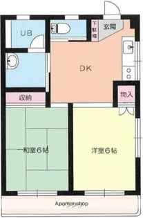 ショーナニアン【4階】の間取り